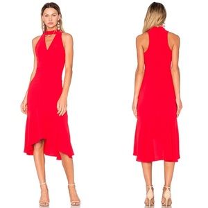 Amanda Uprichard Valentina Dress  Red Size M